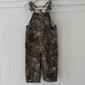 Carhartt Kids Real-Tree Camo Overalls